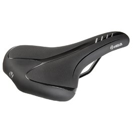 Велосипедне сідло Velo Unisex Athlete BC XL чорне для дорослих