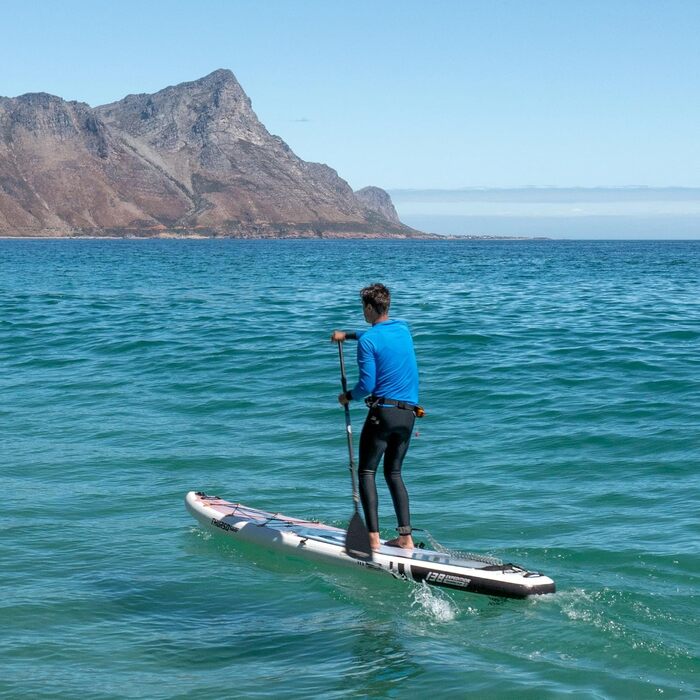 THURSO SURF Expedition Надувна SUP-дошка 350/381 см, вуглецеве весло, US фін, насос, рюкзак, страховий шнур