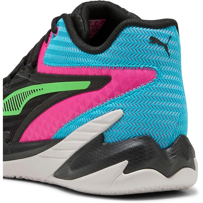 Кросівки баскетбольні PUMA Dagger Unisex 42 EU, Puma Black/Fluro Pink
