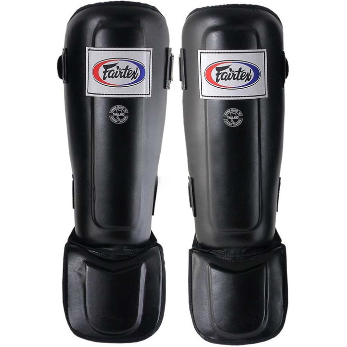 Захист гомілки Fairtex SP3 чорний, щитки для MMA XL