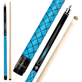 Cue-King Професійний більярдний кий з канадського клена, 13 мм наконечник, 2 шт., з'єднання 50/50