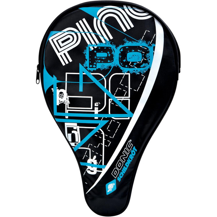 Набір для настільного тенісу Donic-Schildkröt Top Team 800 з чохлом, AVS & PLS-ручки, губка 1,8 мм, Vari Slick ITTF, 754198