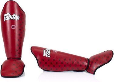 Захист гомілки та стопи Fairtex SP5 Super Comfort, червоний, розмір L