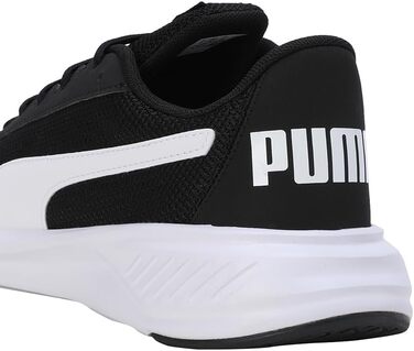 Кросівки для бігу PUMA Night Runner V2 - унісекс, чорно-білі, 44.5 EU
