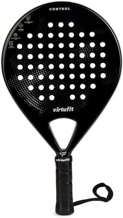 VirtuFit Контроль Падел-ракетка - Чорний - Сірий