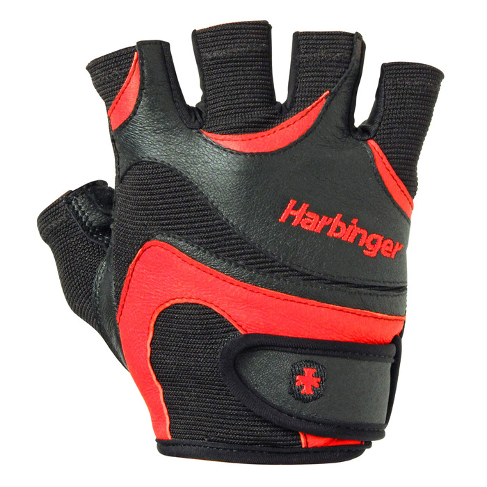 Рукавички для фітнесу Harbinger FlexFit для чоловіків, рукавички для важкої атлетики, можна прати в машині