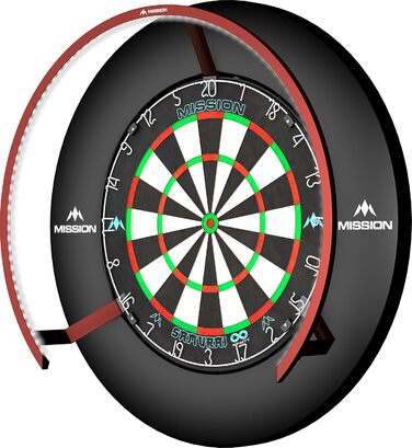 Підсвітка для дартсу Mission Torus 270 LED, червона