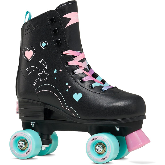 Роликові ковзани Raven Zana Black, регульовані (39-42, 25-26,5 см) для дітей та дорослих