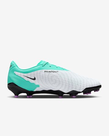 Кросівки Nike Phantom Gx Academy FG/MG для чоловіків (44.5 EU, Hyper Turquoise, Black, Fuchsia Dream White)