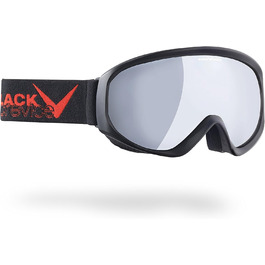 Гірськолижна маска Black Crevice BCR041229 чорна/срібляста, унісекс