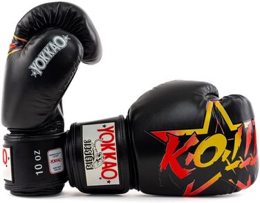 Боксерські рукавички YOKKAO Design з дихаючої преміальної шкіри для муай-тай, тренувань і спарингів для чоловіків і жінок