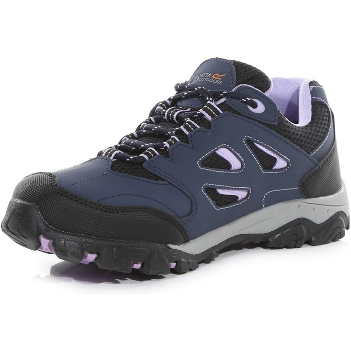 Туфлі для піших прогулянок Regatta Holcombe Iep Low Jnr - дитячі, унісекс, 33 EU, Marineblauer Flieder