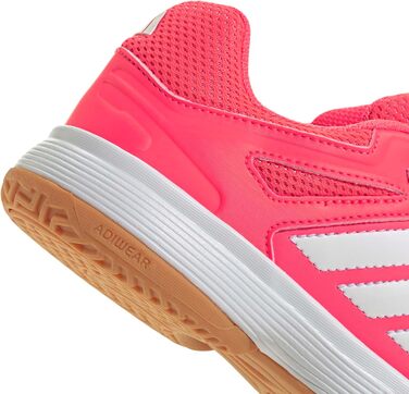 Дитячі кросівки Adidas Speedcourt Unisex для залу (розмір 35.5 EU, колір Solar Turbo Ftwr White Clear Pink)