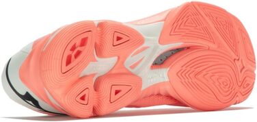 Жіночі волейбольні кросівки Mizuno Wave Lightning Z7 (W) біло-зелені, кольори Glacial Ridge Patina Green (36 EU)