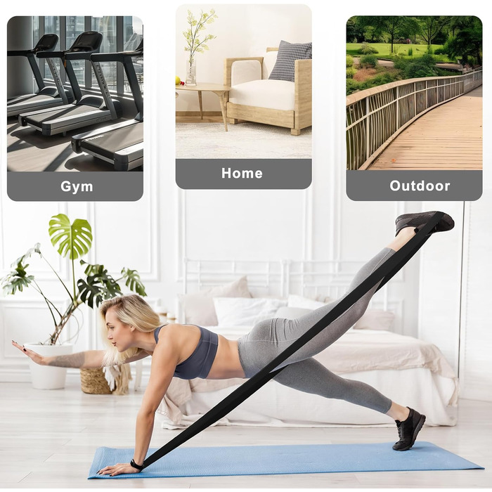 Еластична стрічка для фітнесу та йоги, 3 шт. (25-50 lbs)