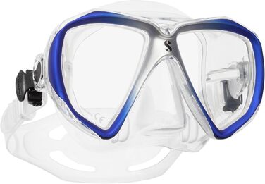 Дайвінг маска SCUBAPRO Spectra Mini з прозорим силіконом, синя тінь