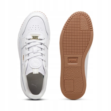 Жіночі шкіряні кеди Puma Carina Street Lux 397487 01, білі, розмір 36