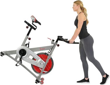 Велотренажер Sunny Health & Fitness Pro II з тримачем для пристроїв та розширеним дисплеєм, SF-B1995, для дому