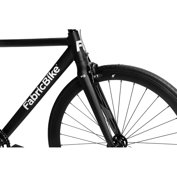 Велосипед FabricBike Light фіксований, синглспід, алюмінієва рама 28'', матовий чорний, розмір L-58см
