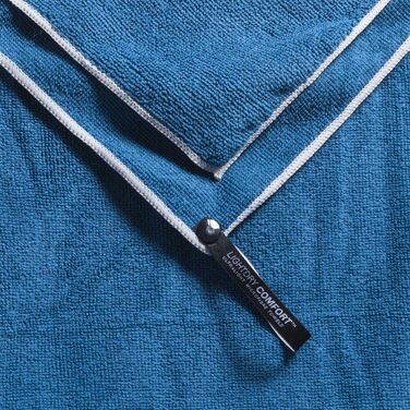 LightDry® Original Мікрофіброве спортивне рушник - туристичне рушник для рюкзака, спортивне та фітнес рушник для плавання. Швидковисихаюче, антибактеріальне рушник 200 x 100 см Petrol