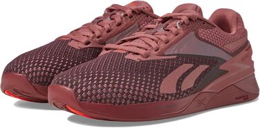 Кросівки Reebok Nano X3 для жінок, 39 EU, Sedona Rose/Maroon/Neon Cherry