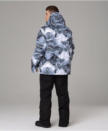 Чоловічий зимовий комбінезон для сноубордингу та катання на лижах. Водонепроникний, вітронепроникний, ізольований. Розмір M, колір блакитний