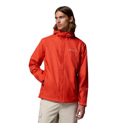 Чоловіча водонепроникна куртка Columbia Watertight II Rain Jacket, колір Super Sonic, розмір M