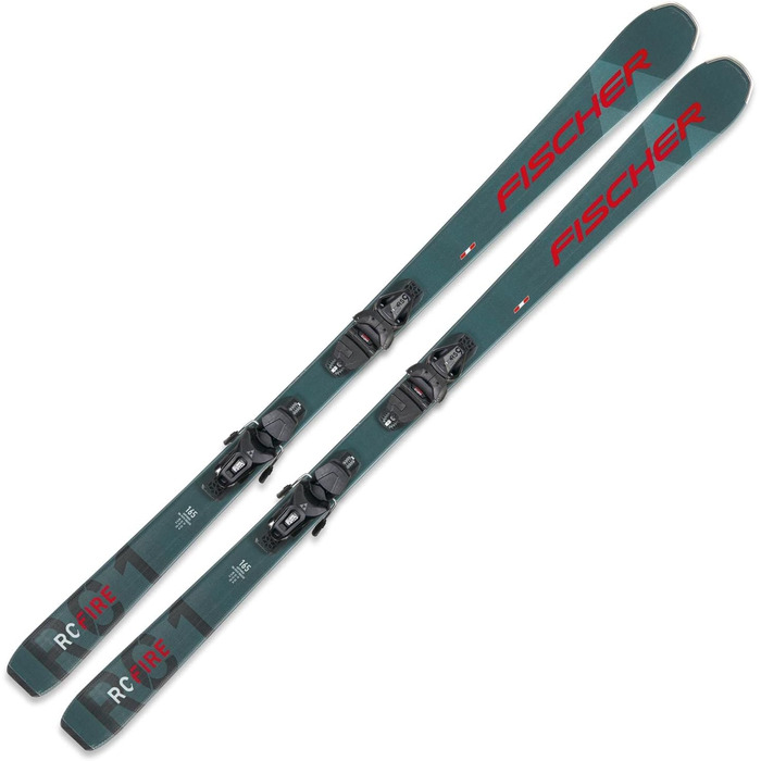 Лижі Fischer RC Fire SLR Pro 145 см Allmountain Rocker 2022 + кріплення RS9 SLR