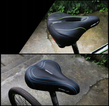 Велосипедне сідло Wheel-Up, широке, 16 мм