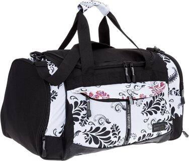 Спортивна сумка ALESSANDRO/ELEPHANT Mate 55 см 45 л, білий пейслі, для фітнесу та подорожей