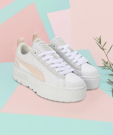 Жіночі кросівки PUMA Mayze Wn's біло-рожеві, розмір 37 EU