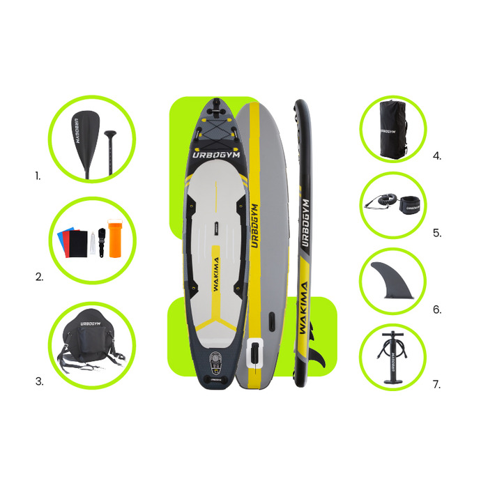 SUP-дошка Urbogym WAKIMA 350 см