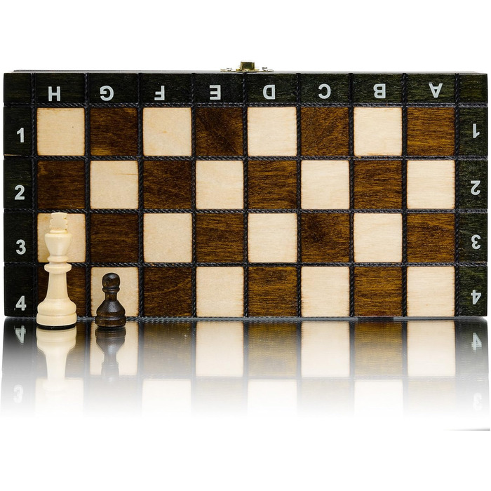 Дорожній шаховий набір Master Of Chess з берези та бука, шахова дошка 27x27 см з фігурами, портативний набір для дітей і дорослих, якісне шкільне шахове поле