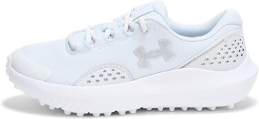 Жіночі гольф-кеди Under Armour Surge, 41 EU, сірий, білий, металевий срібло