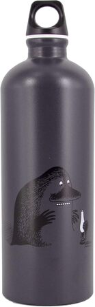 Дитяча алюмінієва пляшка SIGG Moomin Mörkö 1 л, легка, герметична, BPA-free, сертифікована, фіолетова