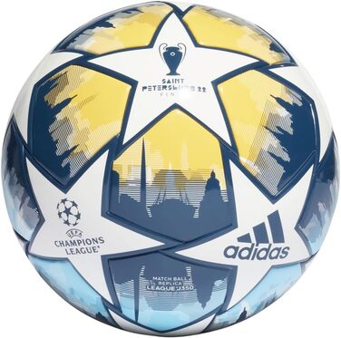 Футбольний м'яч adidas UCL LGE J350, універсальний, розмір 5, офіційний дизайн Ліги чемпіонів