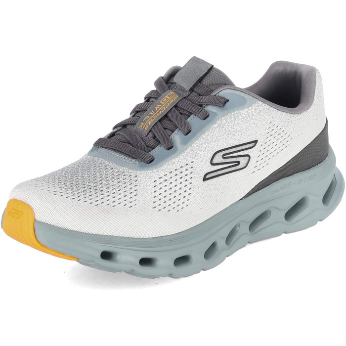 Чоловічі кросівки Skechers Go Walk Glide-Step 2.0 Vic - сірий текстиль