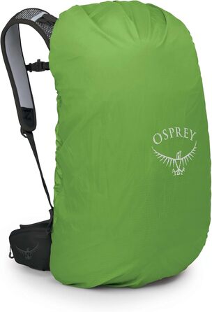 Рюкзак Osprey Hikelite 28 л чорний (M-L) для туризму