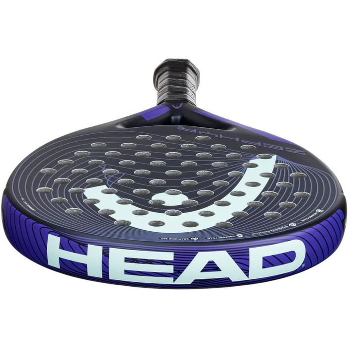 Ракетка для паделу HEAD Graphene 360 Alpha Motion 2019, карбон, легка