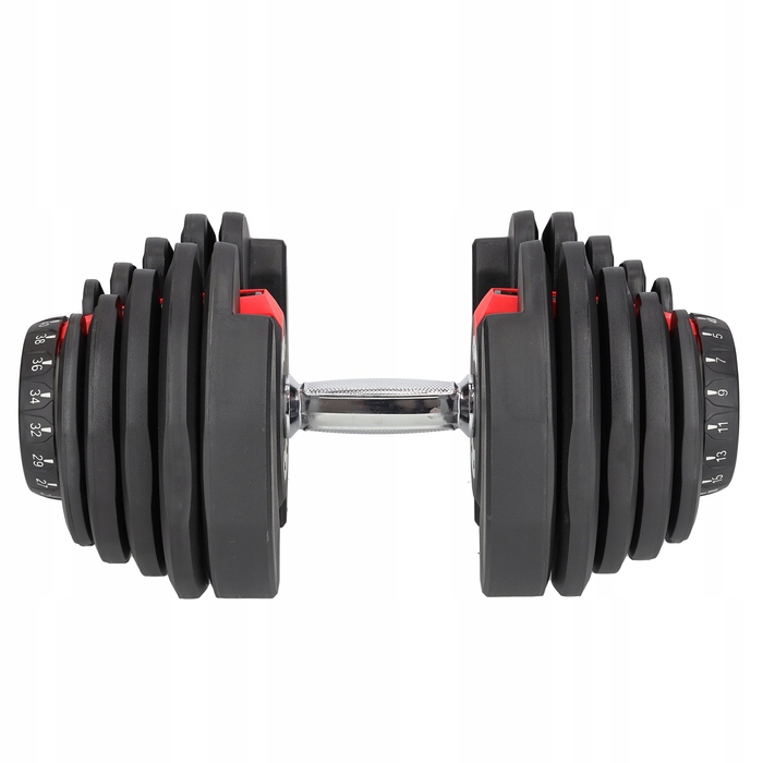 Регульовані чавунні гантелі 4FIZJO 1 x 40 кг