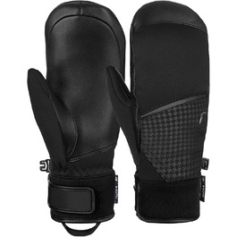 Жіночі рукавиці Reusch Mara R-Tex Xt, водонепроникні, дихаючі, дуже теплі, чорні/білі, розмір 8.5
