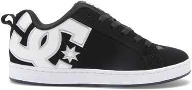 Кросівки DC Shoes Court Graffik для жінок, чорно-білі, розмір 37.5 EU