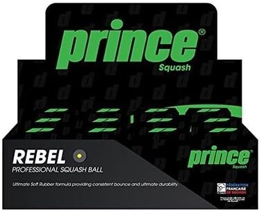 М'ячі для сквошу Prince Rebel 3 шт. у тубі