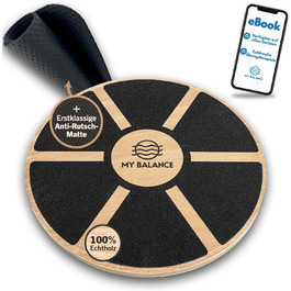 Преміум баланс-борд з антиковзним килимком: тренування балансу та покращення фітнесу