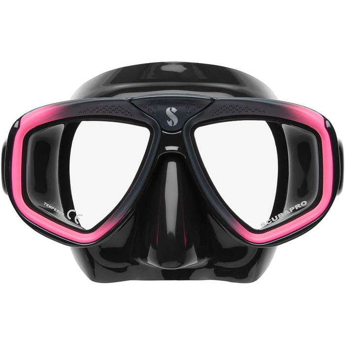 Маска для дайвінгу Scubapro Zoom EVO чорна/рожева