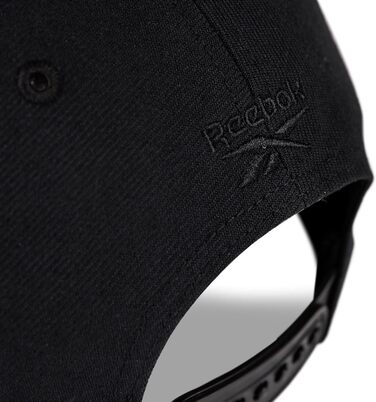 Кепка-бейсболка Reebok унісекс, чорна, один розмір