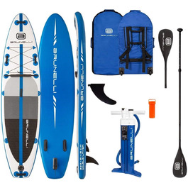 Надувна SUP-дошка BRUNELLI 10.8 Premium 325 см для серфінгу та веслування, комплект з веслом, ізуп-дошка для водних видів спорту