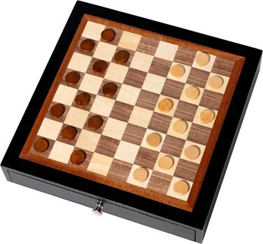 Настільна гра Шахи та Шашки дерев'яні, Schach und Dame, fd11555