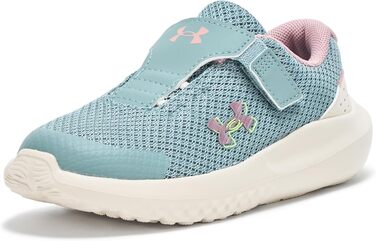 Кросівки для хлопчиків Under Armour Binf Surge 4 AC, 16.0 см, колір Serpentine Stone Turmalin Metallic Pink