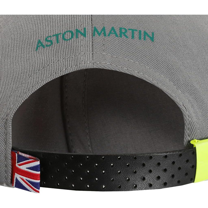 Кепка F1 Aston Martin Sebastian Vettel, сіра, дорослий розмір (універсальний)